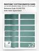 Product image 6 of the product “PANTONE® COTTON SWATCH CARD 16-5412 TCX Agate Green ”