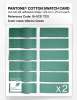 Product image 6 of the product “PANTONE® COTTON SWATCH CARD 16-5721 TCX Marine Green ”