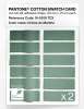 Product image 6 of the product “PANTONE® COTTON SWATCH CARD 16-5919 TCX Crème de Menthe ”