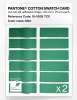 Product image 6 of the product “PANTONE® COTTON SWATCH CARD 16-5938 TCX Mint ”