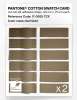 Product image 6 of the product “PANTONE® COTTON SWATCH CARD 17-0935 TCX Dull Gold ”