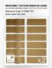Product image 6 of the product “PANTONE® COTTON SWATCH CARD 17-0949 TCX Chai Tea ”