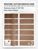 Product image 6 of the product “PANTONE® COTTON SWATCH CARD 17-1137 TCX Cashew ”