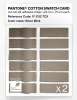 Product image 6 of the product “PANTONE® COTTON SWATCH CARD 17-1312 TCX Silver Mink ”