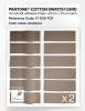 Product image 6 of the product “PANTONE® COTTON SWATCH CARD 17-1319 TCX Amphora ”