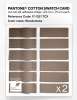 Product image 6 of the product “PANTONE® COTTON SWATCH CARD 17-1321 TCX Woodsmoke ”