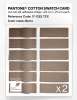 Product image 6 of the product “PANTONE® COTTON SWATCH CARD 17-1322 TCX Burro ”