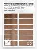 Product image 6 of the product “PANTONE® COTTON SWATCH CARD 17-1336 TCX Bran ”