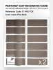 Product image 6 of the product “PANTONE® COTTON SWATCH CARD 17-1410 TCX Pine Bark ”