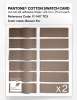 Product image 6 of the product “PANTONE® COTTON SWATCH CARD 17-1417 TCX Beaver Fur ”