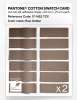 Product image 6 of the product “PANTONE® COTTON SWATCH CARD 17-1422 TCX Raw Umber ”