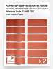 Product image 6 of the product “PANTONE® COTTON SWATCH CARD 17-1462 TCX Flame ”