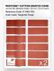 Product image 6 of the product “PANTONE® COTTON SWATCH CARD 17-1463 TCX Tangerine Tango ”
