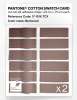 Product image 6 of the product “PANTONE® COTTON SWATCH CARD 17-1516 TCX Burlwood ”
