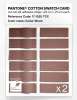 Product image 6 of the product “PANTONE® COTTON SWATCH CARD 17-1525 TCX Cedar Wood ”