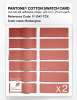 Product image 6 of the product “PANTONE® COTTON SWATCH CARD 17-1547 TCX Emberglow ”