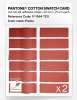 Product image 6 of the product “PANTONE® COTTON SWATCH CARD 17-1564 TCX Fiesta ”