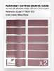 Product image 6 of the product “PANTONE® COTTON SWATCH CARD 17-1609 TCX Mesa Rose ”