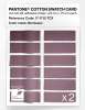 Product image 6 of the product “PANTONE® COTTON SWATCH CARD 17-1710 TCX Bordeaux ”