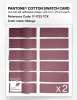 Product image 6 of the product “PANTONE® COTTON SWATCH CARD 17-1723 TCX Malaga ”