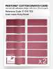 Product image 6 of the product “PANTONE® COTTON SWATCH CARD 17-1741 TCX Party Punch ”