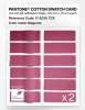 Product image 6 of the product “PANTONE® COTTON SWATCH CARD 17-2036 TCX Magenta ”