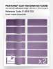 Product image 6 of the product “PANTONE® COTTON SWATCH CARD 17-3619 TCX Hyacinth ”