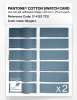Product image 6 of the product “PANTONE® COTTON SWATCH CARD 17-4123 TCX Niagara ”