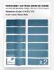 Artikelbild 6 des Artikels “PANTONE® COTTON SWATCH CARD 17-4129 TCX Wave Ride “