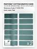 Product image 6 of the product “PANTONE® COTTON SWATCH CARD 17-4919 TCX Teal ”