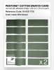 Product image 6 of the product “PANTONE® COTTON SWATCH CARD 18-0121 TCX Elm Green ”