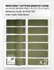 Product image 6 of the product “PANTONE® COTTON SWATCH CARD 18-0435 TCX Calla Green ”
