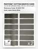Product image 6 of the product “PANTONE® COTTON SWATCH CARD 18-0515 TCX Dusty Olive ”