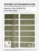 Product image 6 of the product “PANTONE® COTTON SWATCH CARD 18-0525 TCX Iguana ”
