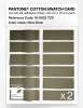 Product image 6 of the product “PANTONE® COTTON SWATCH CARD 18-0622 TCX Olive Drab ”