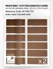 Product image 6 of the product “PANTONE® COTTON SWATCH CARD 18-1148 TCX Caramel Café ”
