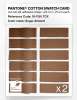 Product image 6 of the product “PANTONE® COTTON SWATCH CARD 18-1155 TCX Sugar Almond ”