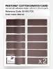 Product image 6 of the product “PANTONE® COTTON SWATCH CARD 18-1415 TCX Marron ”