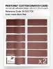 Product image 6 of the product “PANTONE® COTTON SWATCH CARD 18-1531 TCX Barn Red ”
