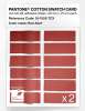 Artikelbild 6 des Artikels “PANTONE® COTTON SWATCH CARD 18-1559 TCX Red Alert “