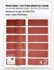 Product image 6 of the product “PANTONE® COTTON SWATCH CARD 18-1564 TCX Poinciana ”