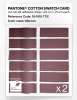 Product image 6 of the product “PANTONE® COTTON SWATCH CARD 18-1619 TCX Maroon ”