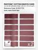 Product image 6 of the product “PANTONE® COTTON SWATCH CARD 18-1631 TCX Earth Red ”