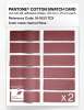 Product image 6 of the product “PANTONE® COTTON SWATCH CARD 18-1633 TCX Garnet Rose ”