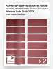Product image 6 of the product “PANTONE® COTTON SWATCH CARD 18-1643 TCX Cardinal ”