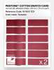 Product image 6 of the product “PANTONE® COTTON SWATCH CARD 18-1653 TCX Toreador ”