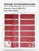 Product image 6 of the product “PANTONE® COTTON SWATCH CARD 18-1660 TCX Tomato ”