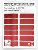 Artikelbild 6 des Artikels “PANTONE® COTTON SWATCH CARD 18-1664 TCX Fiery Red “