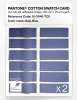 Artikelbild 6 des Artikels “PANTONE® COTTON SWATCH CARD 18-3946 TCX Baja Blue “