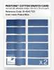 Product image 6 of the product “PANTONE® COTTON SWATCH CARD 18-4043 TCX Palace Blue ”